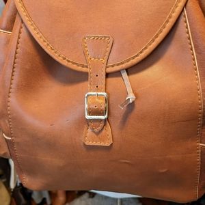 Leather Backpack